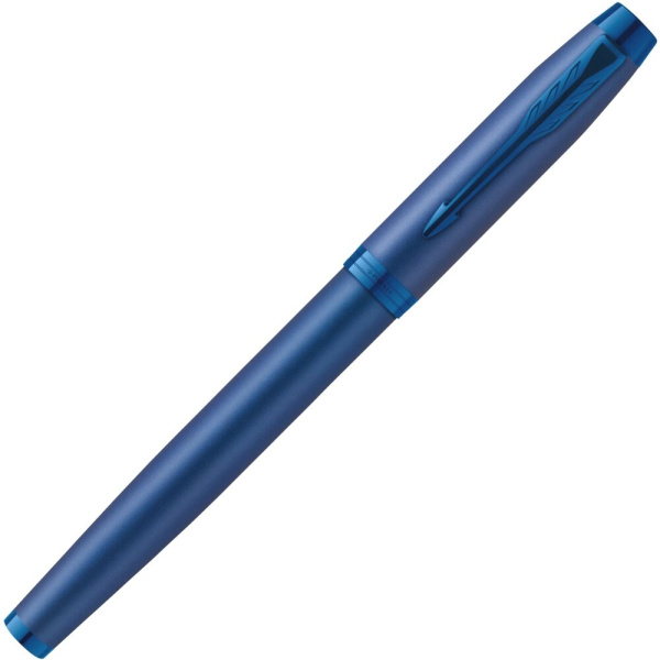Перьевая ручка Parker IM Monochrome F328 Blue PVD, M