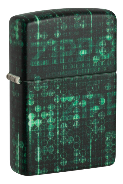 Зажигалка ZIPPO Pattern с покрытием Glow In The Dark Green 48408