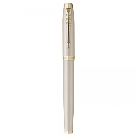 Ручка перьевая Parker IM Monochrome F328 Champagne PVD M