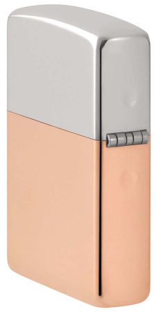 Зажигалка ZIPPO Bimetal с двойным металлическим покрытием 48694