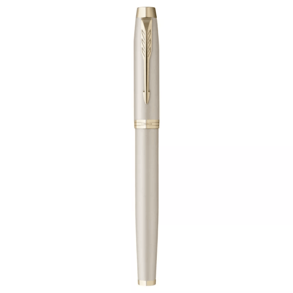 Ручка перьевая Parker IM Monochrome F328 Champagne PVD M