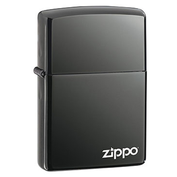 Зажигалка Zippo Black Ice W/Zippo Logo
