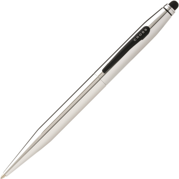 Ручка шариковая со стилусом Cross TECH2-CHROME