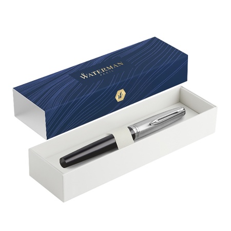 Ручка-роллер Waterman Embleme - Black CT
