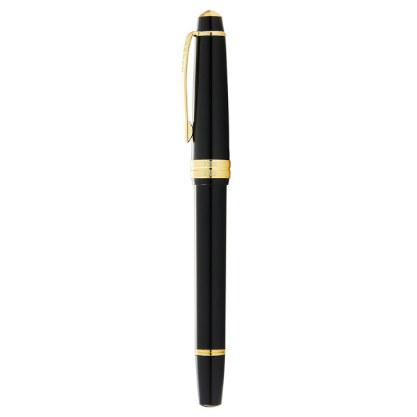 Ручка-роллер Cross Bailey - Light Polished Black Resin and Gold Tone