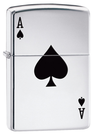 Зажигалка ZIPPO Сlassic с покрытием High Polish Chrome 24011