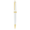 Шариковая ручка Cross Bailey - Light Polished White Resin and Gold Tone