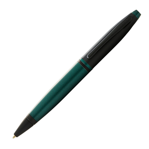 Шариковая ручка Cross Calais - Matte Green and Black Lacquer