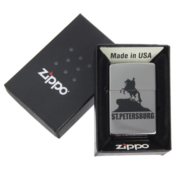 Зажигалка Zippo Медный всадник