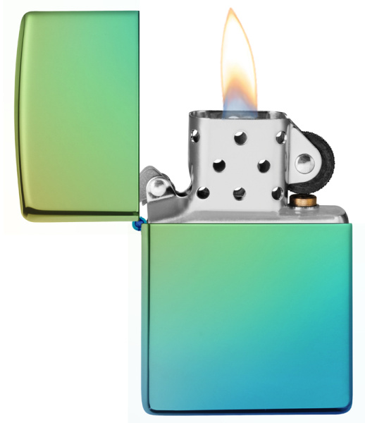 Зажигалка ZIPPO Classic с покрытием High Polish Teal 49191