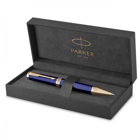 Ручка шариковая Parker "Ingenuity Blue GT" синяя, 1,0мм