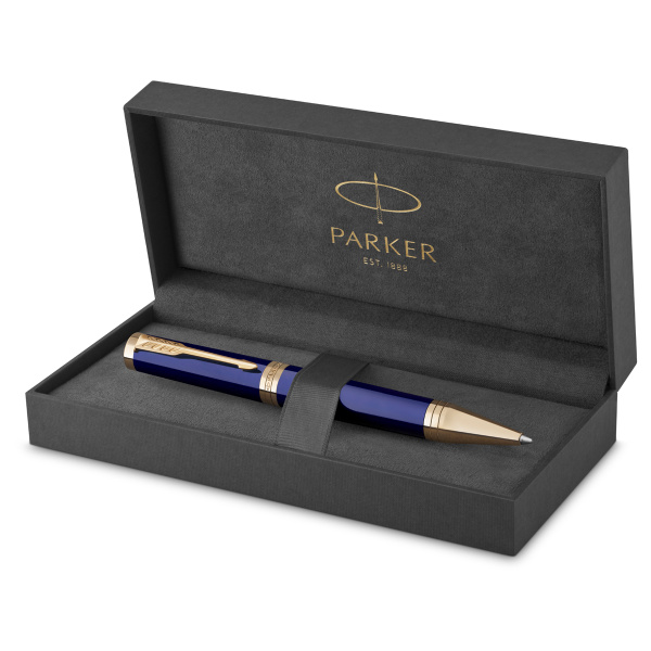 Ручка шариковая Parker "Ingenuity Blue GT" синяя, 1,0мм