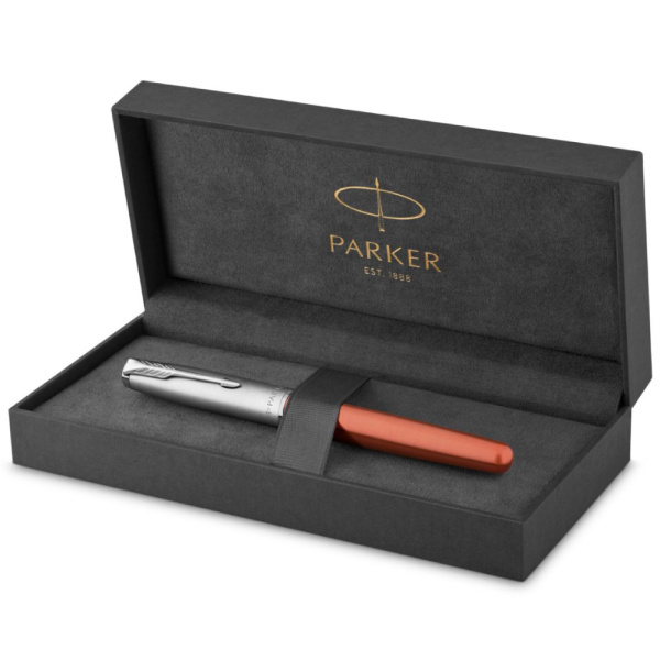 Перьевая ручка Parker Sonnet Essentials SB F545 LaqOrange CT, F