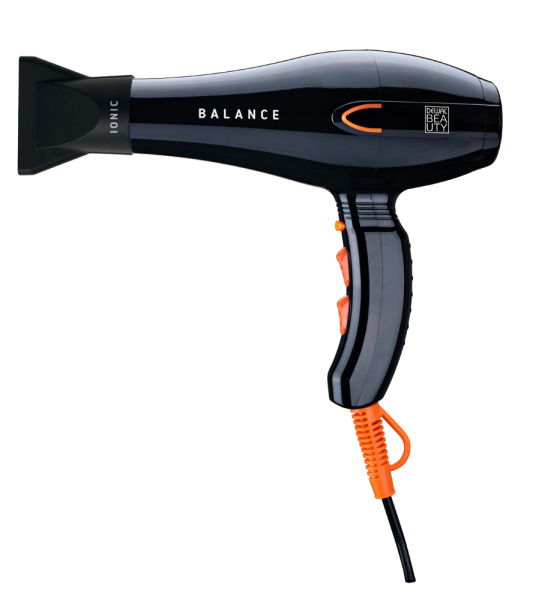 Фен DEWAL BEAUTY Balance Black HD1001-Black