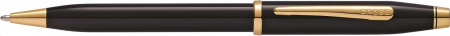 Шариковая ручка Cross Century II Black lacquer 412WG-1