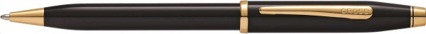 Шариковая ручка Cross Century II Black lacquer 412WG-1