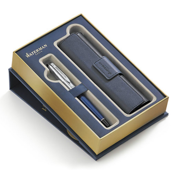 Набор Waterman EXPERT DELUXE BLUE CT