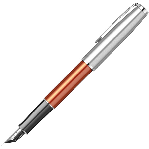 Перьевая ручка Parker Sonnet Essentials SB F545 LaqOrange CT, F
