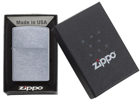 Зажигалка Zippo Street Chrome