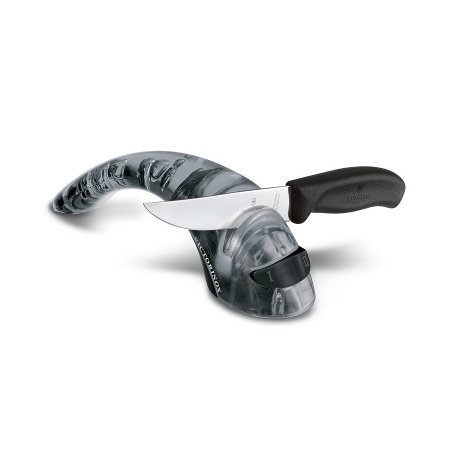 Точилка Victorinox для кухонных ножей с керамическими дисками, черная