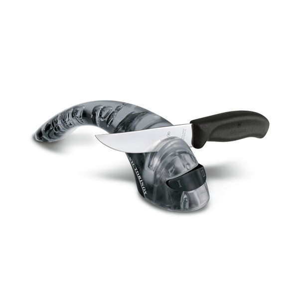 Точилка Victorinox для кухонных ножей с керамическими дисками, черная