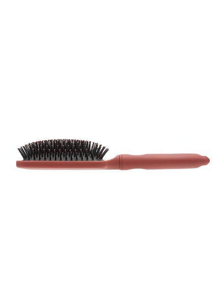 Щетка массажная Dewal Beauty серия "Прованс" с пластиковым штифтом DBPR5Brown