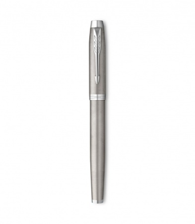 Ручка перьевая Parker IM Essential F319, Brushed Metal CT