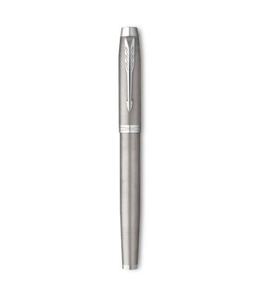 Ручка перьевая Parker IM Essential F319, Brushed Metal CT