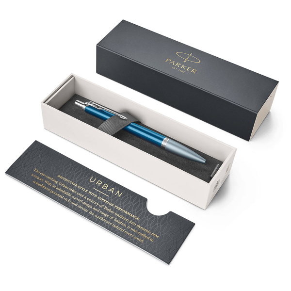 Ручка шариковая Parker Urban Premium Dark Blue CT