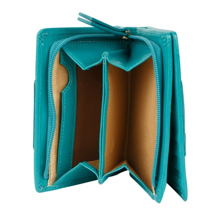 Кошелёк Cross Kelly Wall Turquish, тёмно-бирюзовый