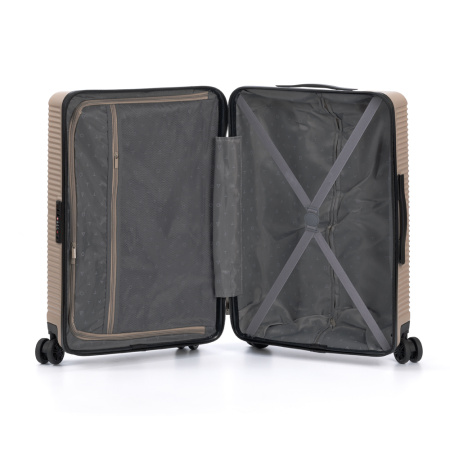 Чемодан TORBER Elton T2056M-Sand
