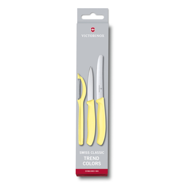 Набор из 3 ножей VICTORINOX Swiss Classic: нож для овощей 6.7116.31L82