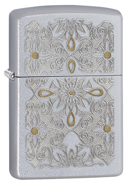 Зажигалка Zippo Satin Chrome