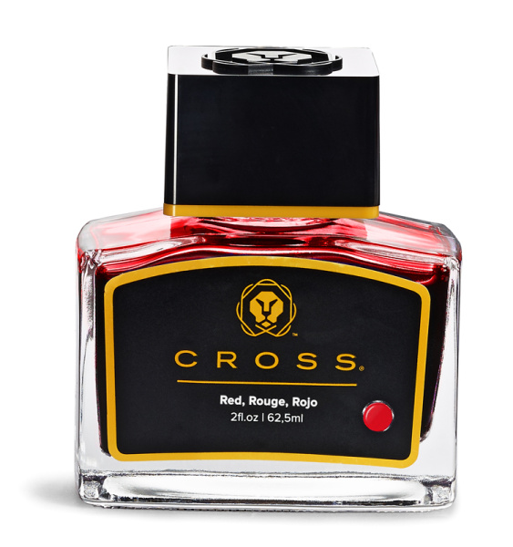 Флакон с чернилами Cross для перьевой ручки 8945S-4 red