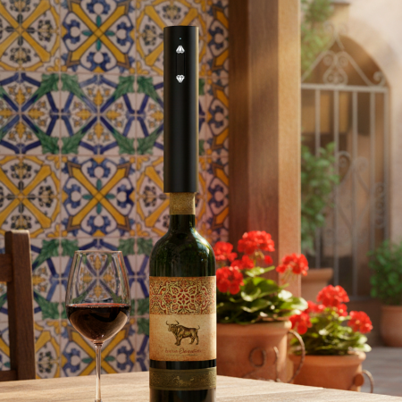 Винный электрический штопор Murcia, черный