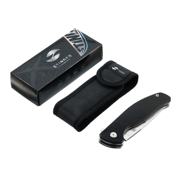 Нож складной Stinger FK-KL257-BLK
