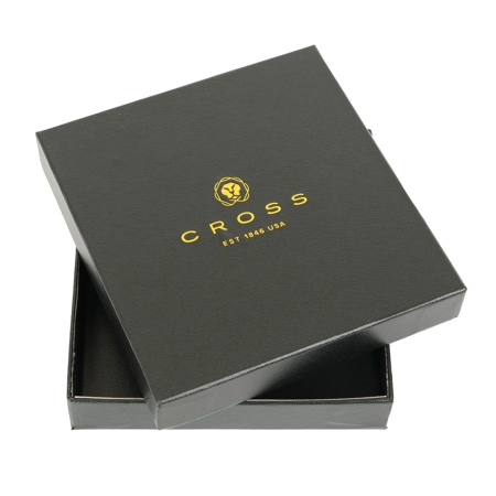 Визитница Cross Hudson Black, чёрная