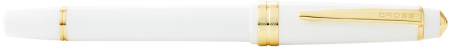 Ручка-роллер Cross Bailey Light Polished White Resin and Gold Tone