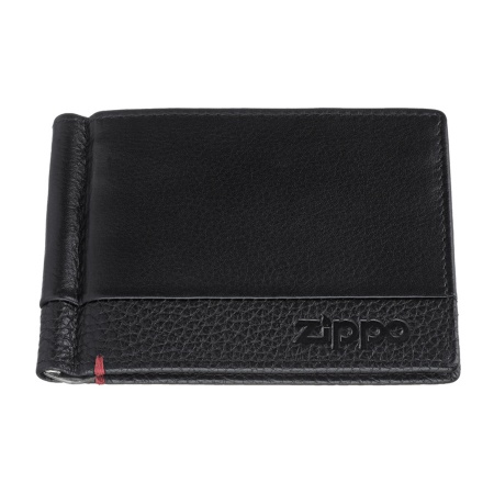 Зажим для денег Zippo с защитой от сканирования RFID, чёрный