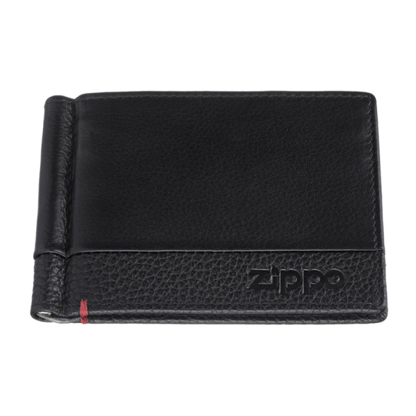 Зажим для денег Zippo с защитой от сканирования RFID, чёрный