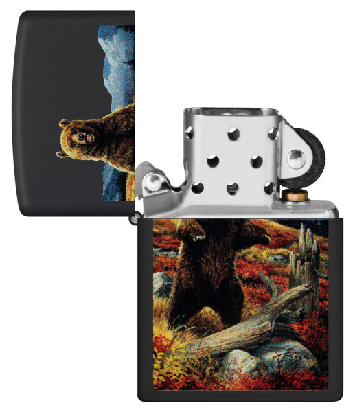 Зажигалка ZIPPO Linda Picken с покрытием Black Matte 48597
