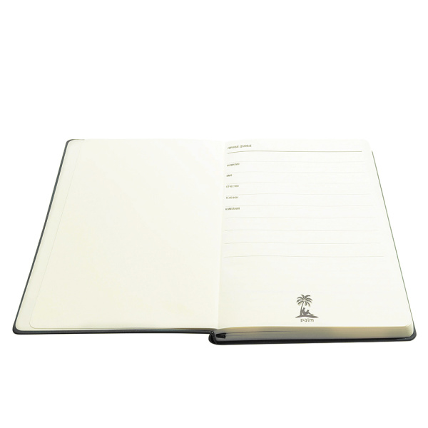 Ежедневник A5 недатированный Franco в мягком переплёте, черный