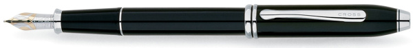 Перьевая ручка Cross Townsend. Цвет - черный AT0046-4MD