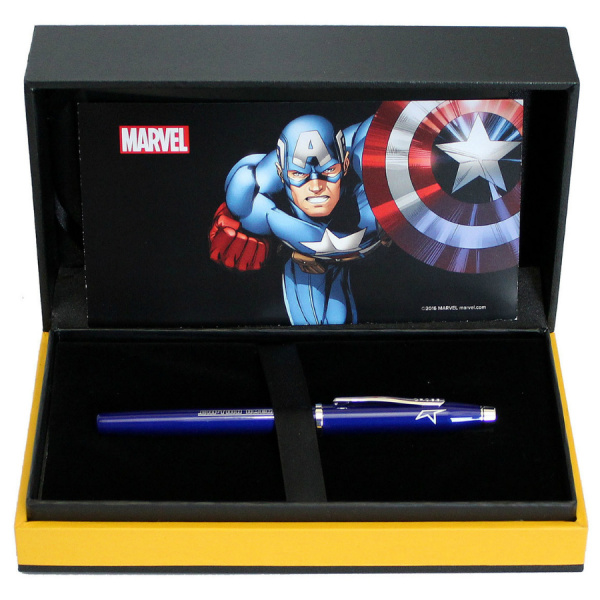 Ручка роллер Cross MARVEL SE КАПИТАН АМЕРИКА