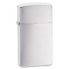 Зажигалка Zippo Slim Brushed Chrome