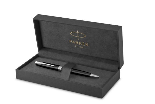 Ручка шариковая Parker Sonnet Core - LaqBlack CT, M, BL