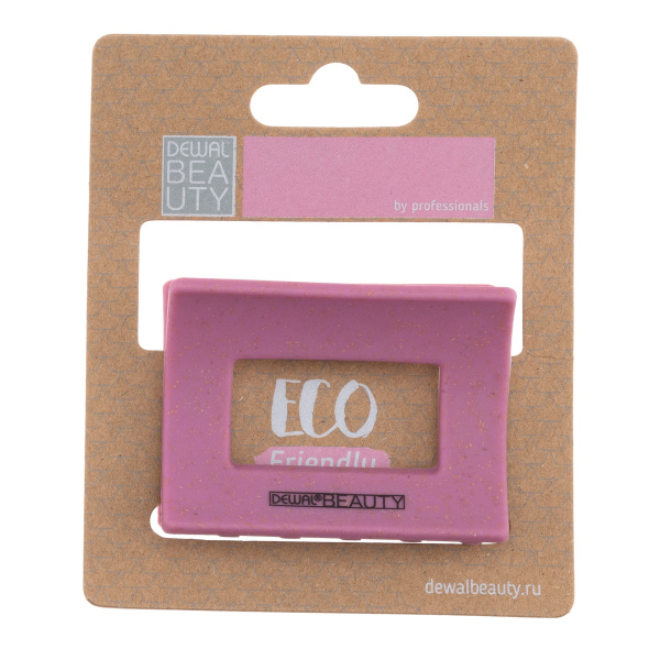 Заколка-краб для волос Dewal Beauty 1 шт/ уп.ягодная HP002-Berry
