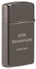 Зажигалка ZIPPO узкая в честь 65-летия с покрытием черный лед | Slim® 65th Anniversary Black Ice® 49709