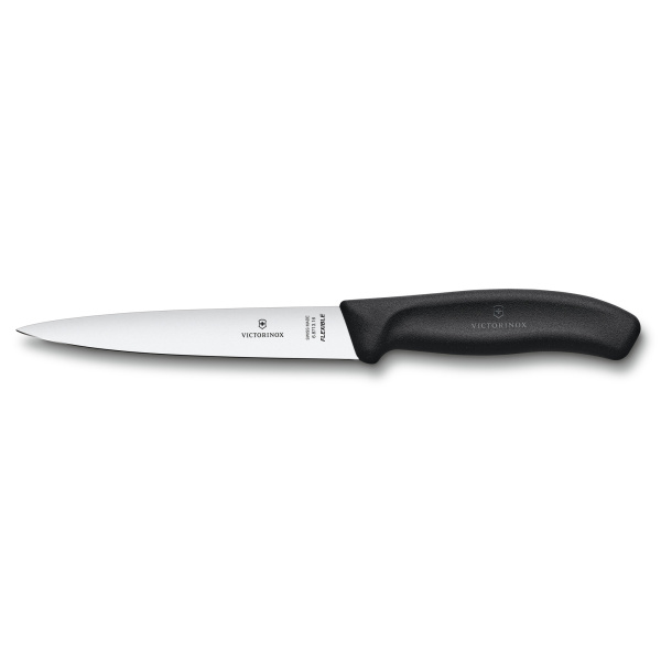 Нож филейный VICTORINOX SwissClassic с гибким прямым лезвием 16 см 6.8713.16B