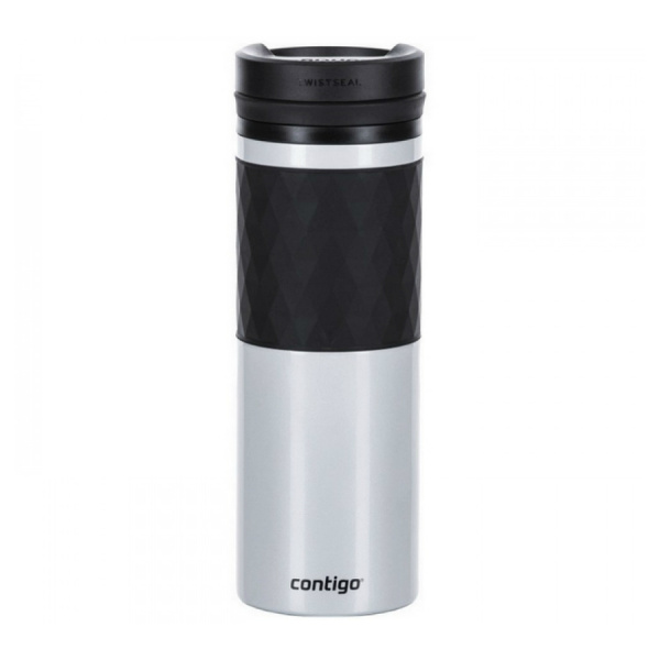 Термокружка CONTIGO GLAZE SILVER (470 мл)
